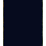 Medium Twill Blanket with Double Border in Merino