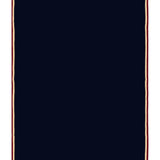 Medium Twill Blanket with Double Border in Merino