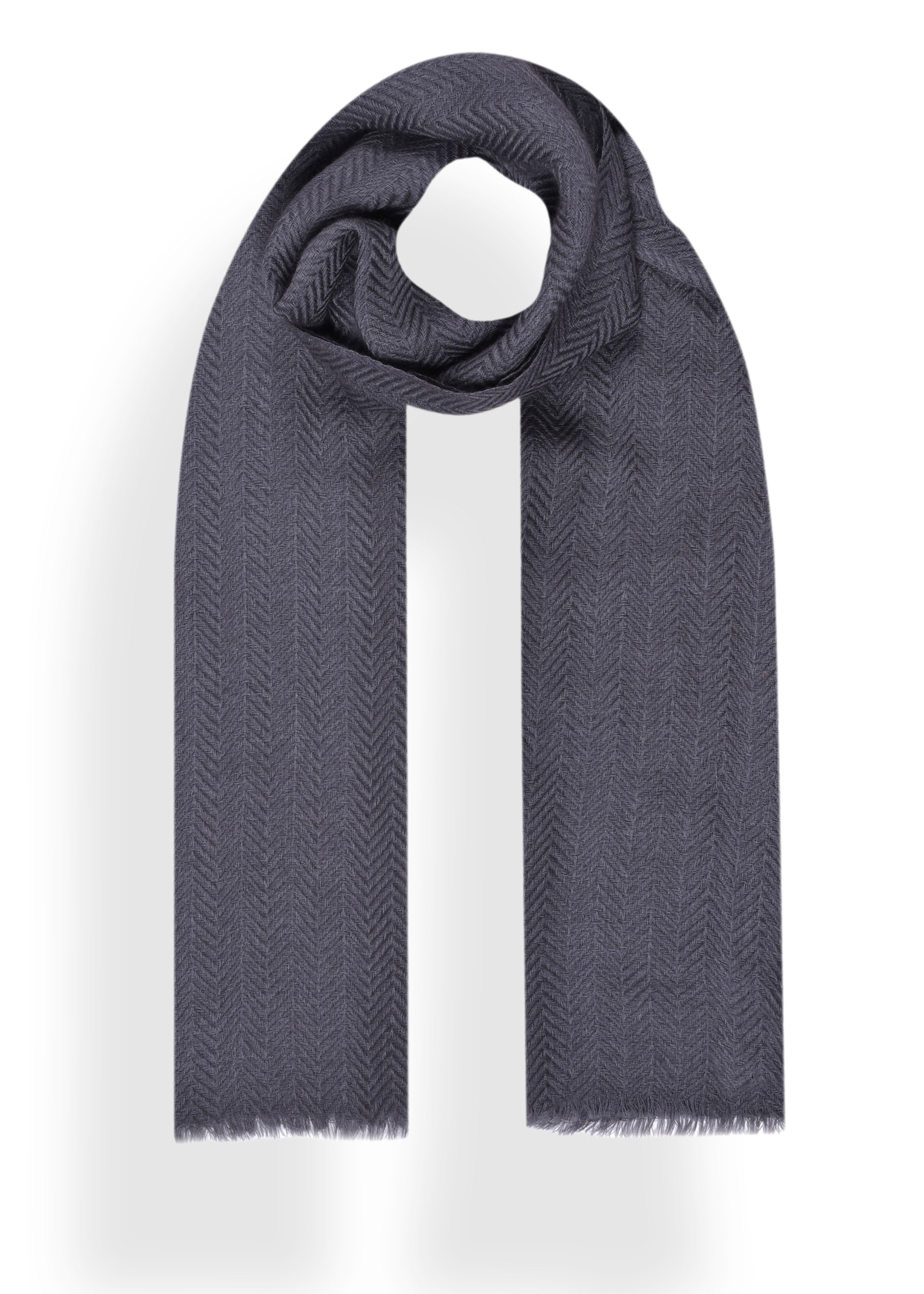 Herringbone Scarf in Cashmere