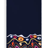 Twill Weave Blanket-Flowing Colors