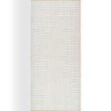 Checkered Stripe Border in Merino