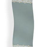 Metallic Border Stole in Merino