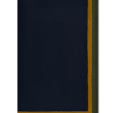 Medium Twill Blanket with Double Border in Merino