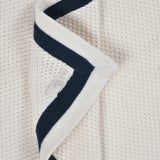 Tex Knit Double Border Baby Blanket in Cotton