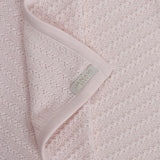 Blush Breeze Blanket in cotton