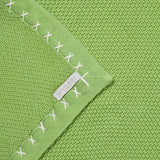 Green Baby Blanket in Cotton