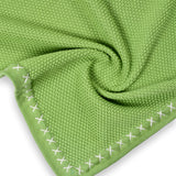 Green Baby Blanket in Cotton