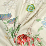 Flowers in Wool Slik