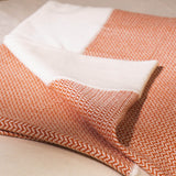 Chevron Blanket in Cashmere