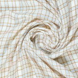Checkered Stripe Border in Merino