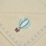 Dreamy Skies Text Knit Blanket in Cotton