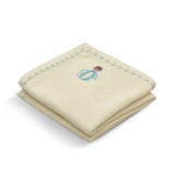 Dreamy Skies Text Knit Blanket in Cotton