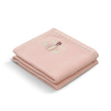 Dreamy Skies Text Knit Blanket in Cotton