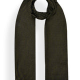 Houndstooth Stole in Cashmere