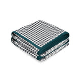 Houndstooth Blanket in Cotton