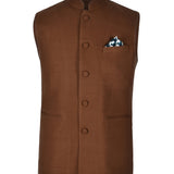 Nehru Jacket in Cashmere Merino