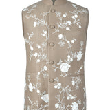 Mughal Art-Nehru Jacket in Cashmere