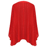 Colorful Shine-Cape in Cashmere