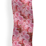 Printed Roses in Wool Silk