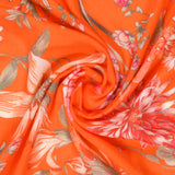 Flower Orchard Print Stole in Shahbano Twill