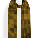 Houndstooth Stole in Cashmere