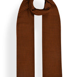 Houndstooth Stole in Cashmere